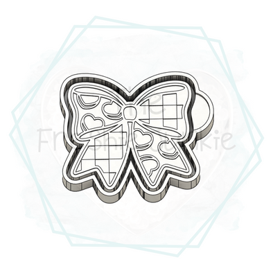 *NEW RELEASE* Convo Heart Bow Freshie Mold