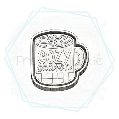 *NEW RELEASE* Cozy Season Hot Cocoa Freshie Mold