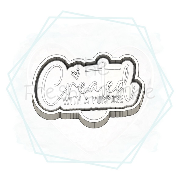 *NEW RELEASE* Created with a Purpose Freshie Mold