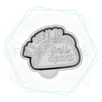 *NEW RELEASE* It's Okay to Fall Apart Freshie Mold