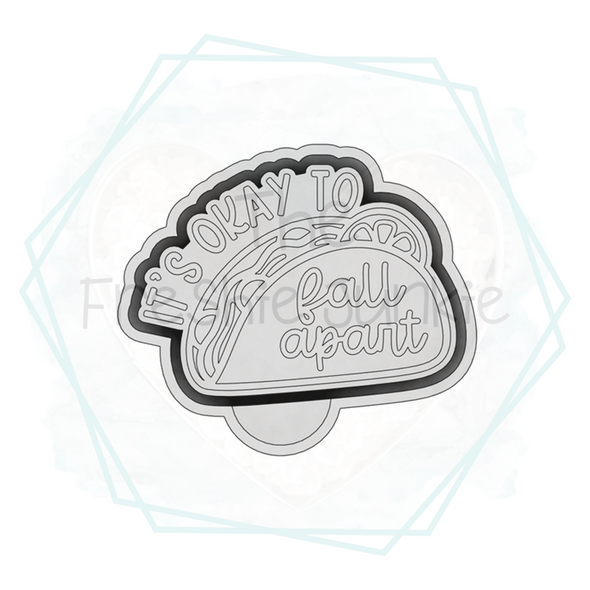 *NEW RELEASE* It's Okay to Fall Apart Freshie Mold