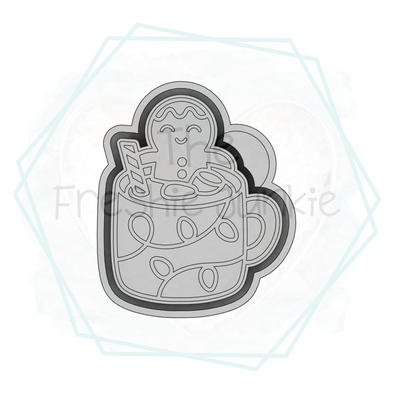 *NEW RELEASE* Gingberbread Hot Cocoa Freshie Mold