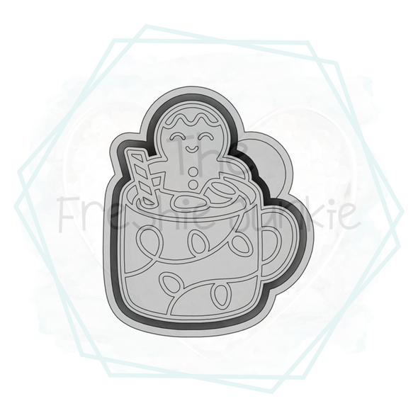 *NEW RELEASE* Gingberbread Hot Cocoa Freshie Mold