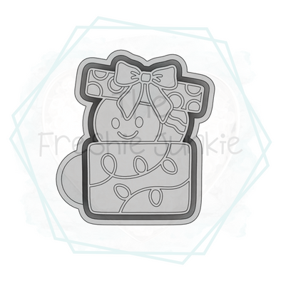 *NEW RELEASE* Gingerbread Present Freshie Mold