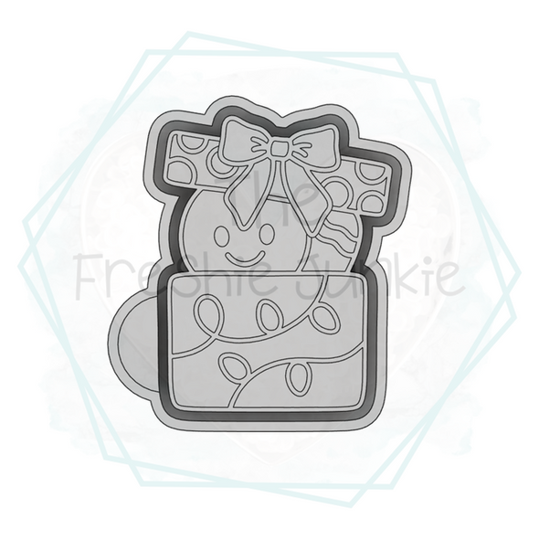 *NEW RELEASE* Gingerbread Present Freshie Mold