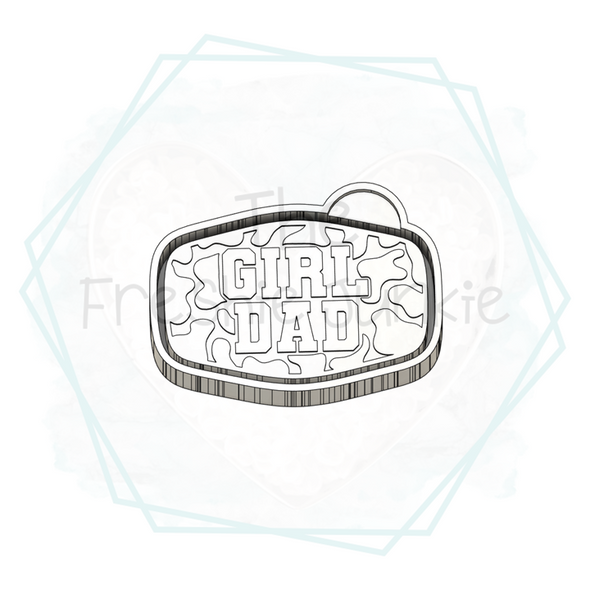 *NEW RELEASE* Girl Dad Patch Freshie Mold