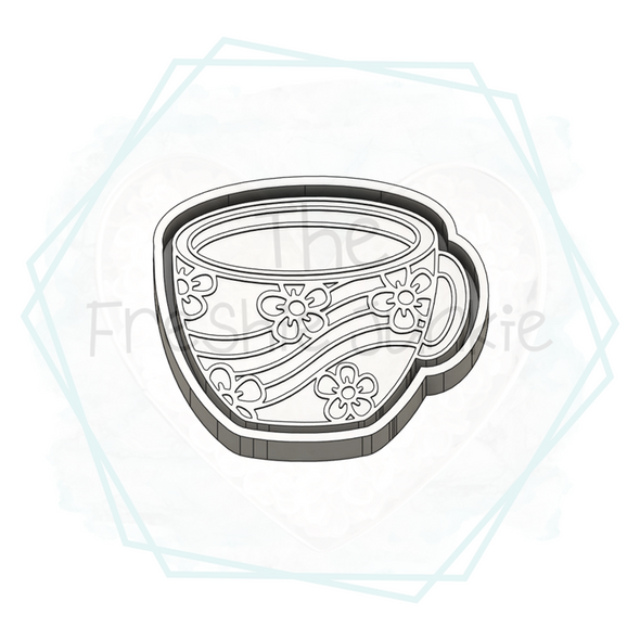 *NEW RELEASE* Groovy Coffee Cup Freshie Mold