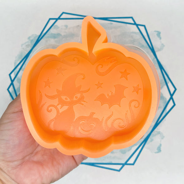 Spooky Pumpkin Freshie Mold