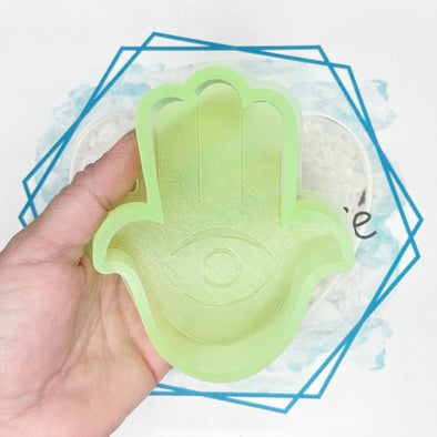 Evil Eye Hand Freshie Mold