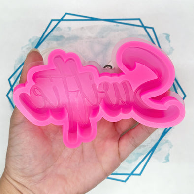 Detailed Bass - Silicone Freshie Mold