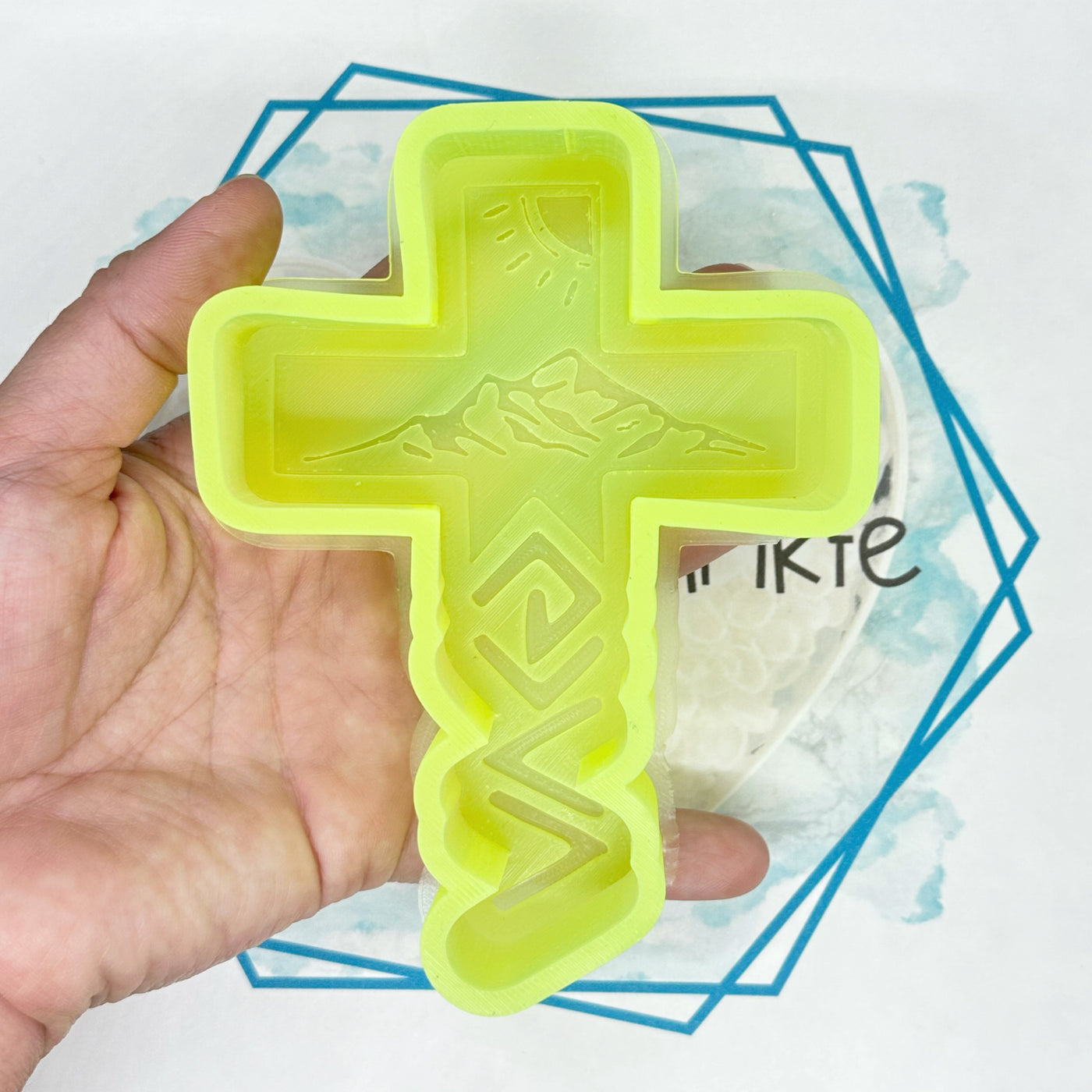 Jesus on the Cross Freshie Silicone Mold