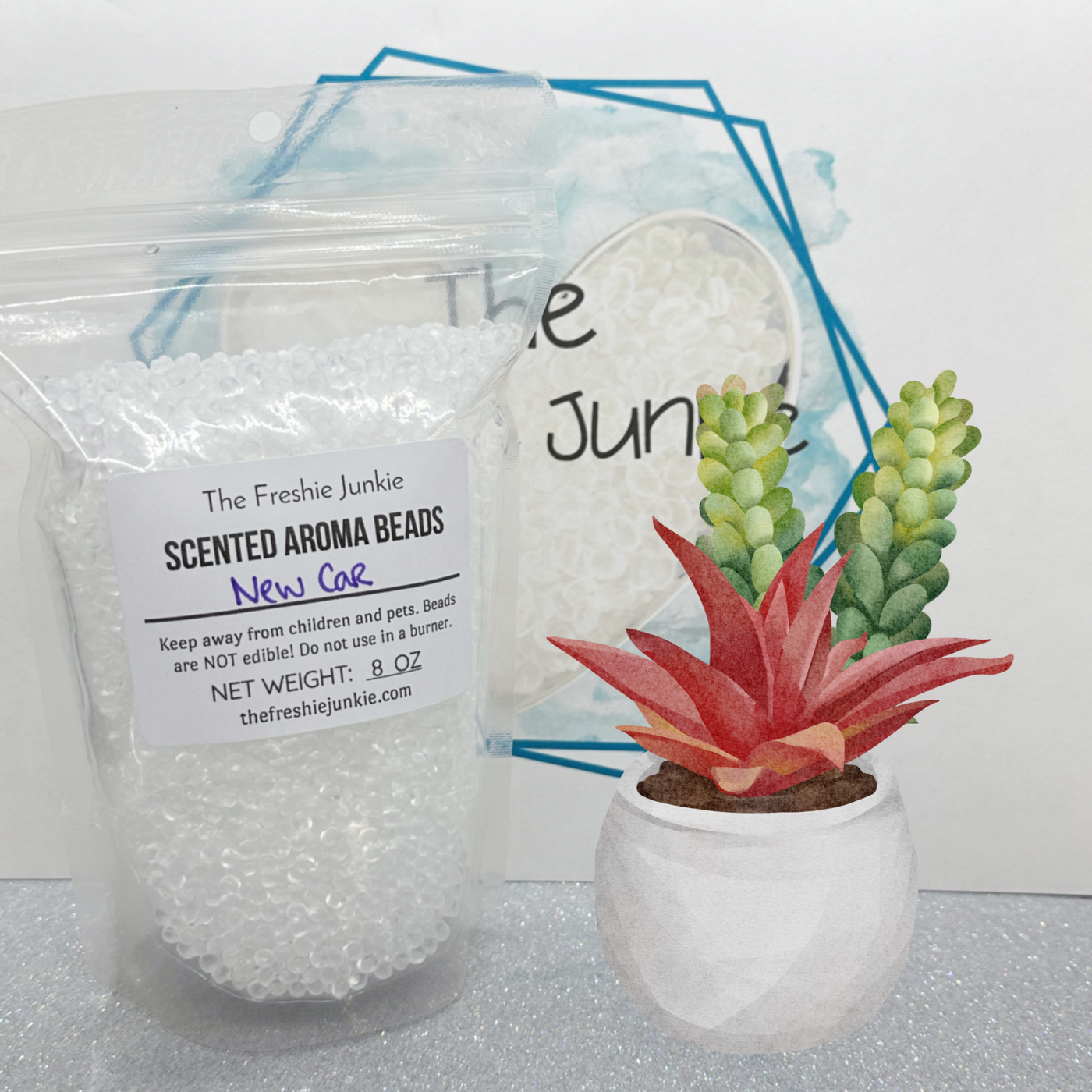 New Car Scented Aroma Beads – The Freshie Junkie, LLC