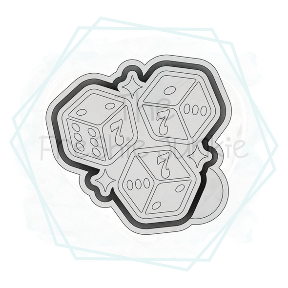 *NEW RELEASE* Lucky Dice Freshie Mold