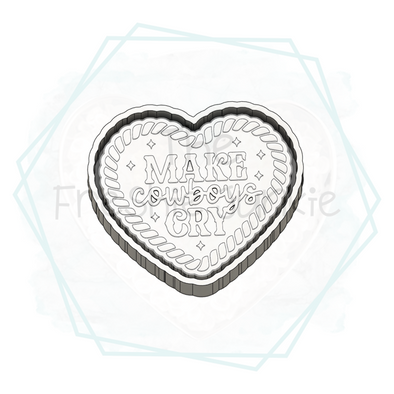 *NEW RELEASE* Make Cowboys Cry Freshie Mold