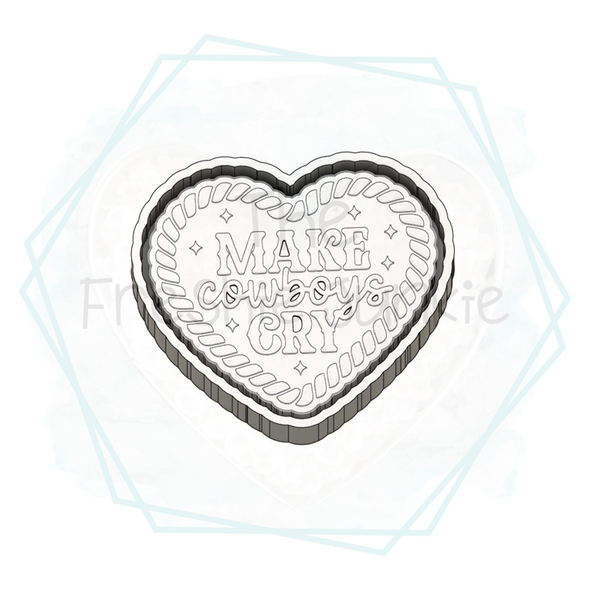 *NEW RELEASE* Make Cowboys Cry Freshie Mold