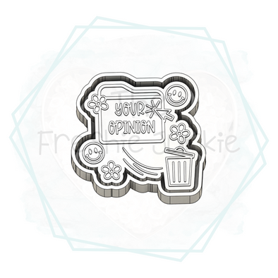 *NEW RELEASE* Your Opinion is Trash Freshie Mold