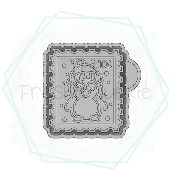 *NEW RELEASE* Penguin Stamp Freshie Mold
