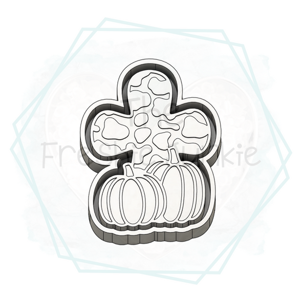 *NEW RELEASE* Pumpkin Cross Freshie Mold