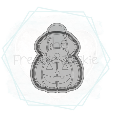 *NEW RELEASE* Pumpkin Dog Freshie Mold