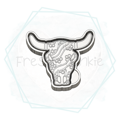 *NEW RELEASE* Retro Aztec Bull Freshie Mold