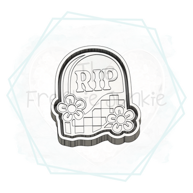 *NEW RELEASE* Retro Rip Tombstone Freshie Mold