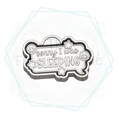 *NEW RELEASE* Sorry - Sleeping Freshie Mold