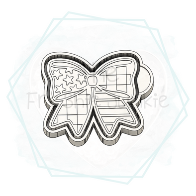 *NEW RELEASE* Stars & Stripes Bow Freshie Mold