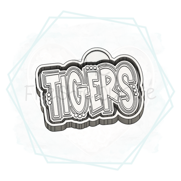 *NEW RELEASE* Tigers Doodle Freshie Mold