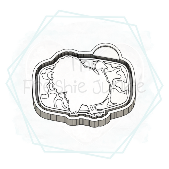*NEW RELEASE* Turkey Patch Freshie Mold