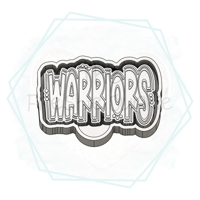 *NEW RELEASE* Warriors Doodle Freshie Mold