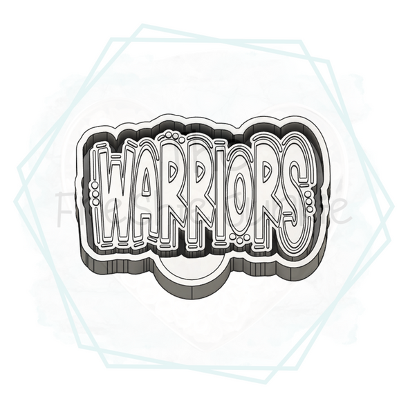 *NEW RELEASE* Warriors Doodle Freshie Mold