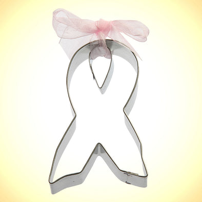 Awareness Ribbon - Metal Cookie Cutter