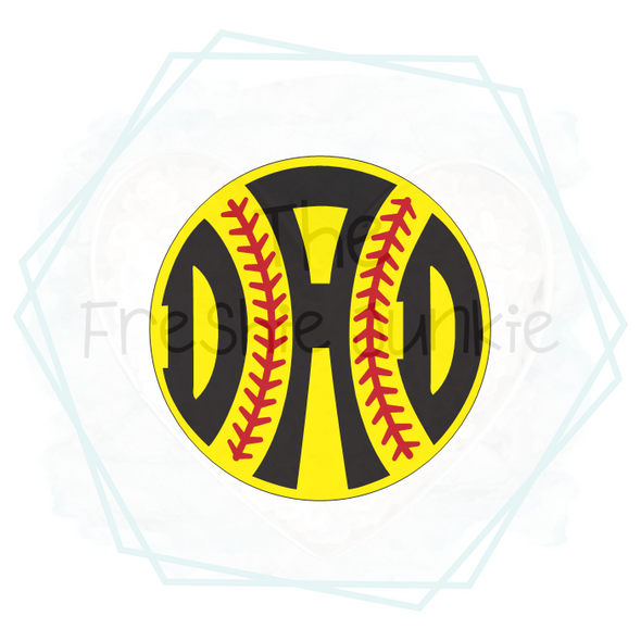 Baseball / Softball Dad Freshie Mold