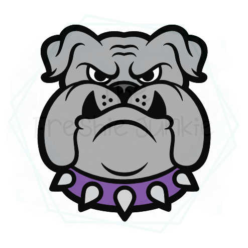 Bulldog (Mascot) Freshie Mold