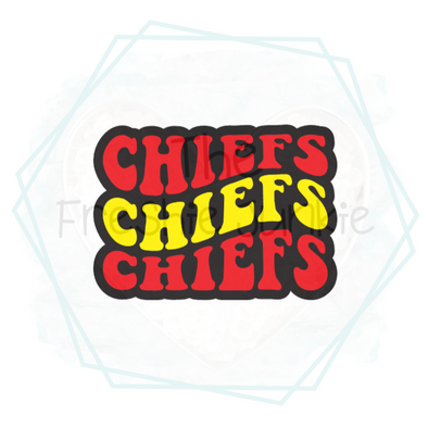 Chiefs Retro Font Freshie Mold