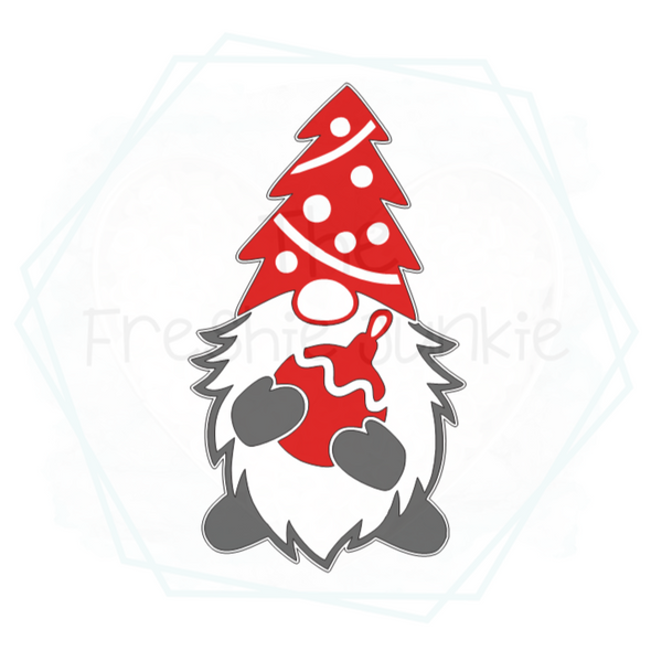Christmas Gnome with Ornament Freshie Mold