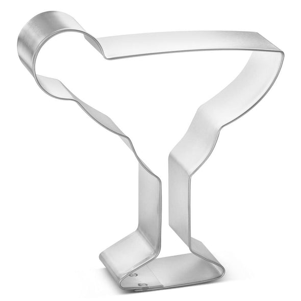Margarita Glass with Lime - Metal Cookie Cutter