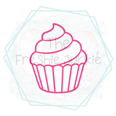 Cupcake (Plain) Freshie Mold