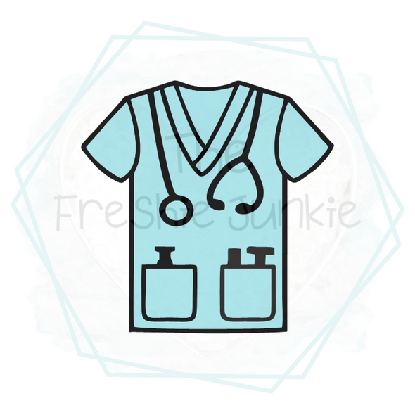Nurse/Doctor Scrub Freshie Mold
