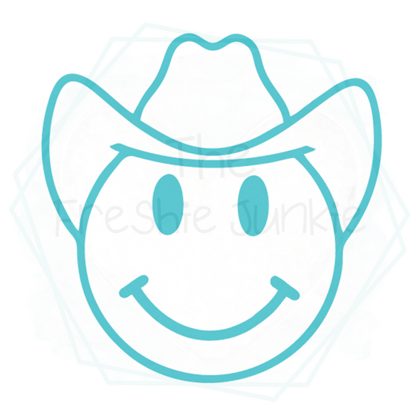 Cowgirl / Cowboy Smiley Freshie Mold