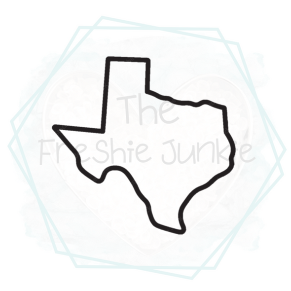 Texas (with outline) Freshie Mold